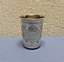 84 Zolotniki /  875erSilber TRINKBECHER  - WODKABECHER  Russland  1880 - 40,9 g