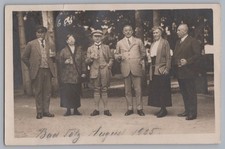 Bad Tölz 1925 - Touristen aus