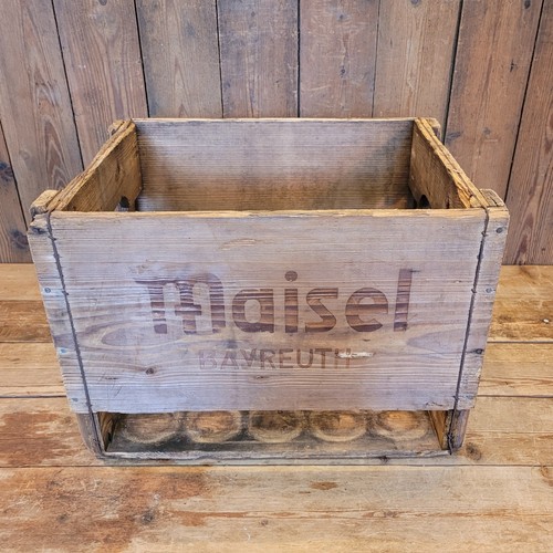 Alte maisel bayreuth - maisel, holzkiste