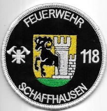 SCHWEIZ Feuerwehr SCHAFFHAUSEN