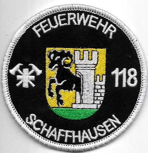 Schweiz feuerwehr schaffhausen - schweiz,