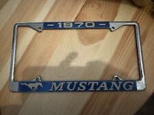 Ford Mustang 1970 Original Nummernschildhalter 