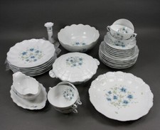 Giraud Limoges 29-tlg. Speiseservice Corail Blumen