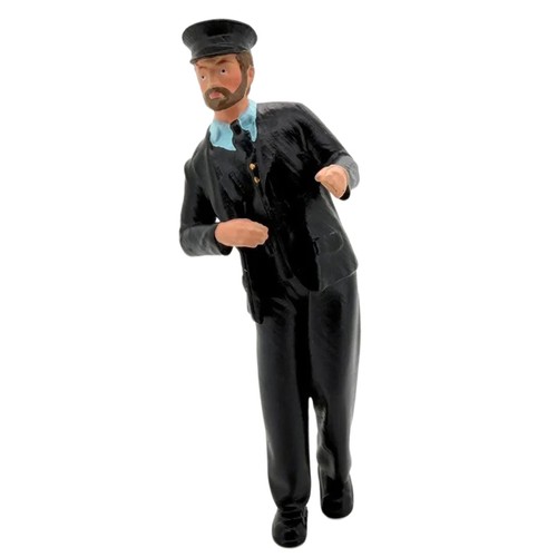Lokführer stehend lehnend - lokführer, stehend,