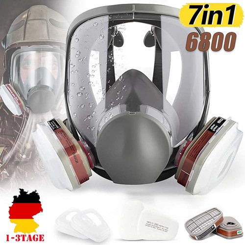 6800 vollmaske gasmaske - 7,