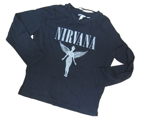 Damen langarmshirt nirvana - damen-h&m,