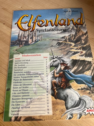 Elfenland spielanleitung - spielanleitung,