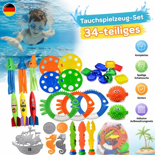 Pool tauchspielzeug set - tauchspielzeug,