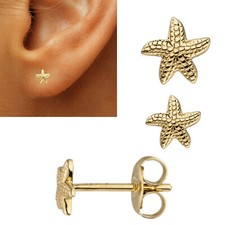 Kleine Sommer Ohrstecker 585