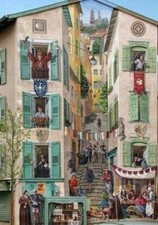 Art Postcard Street art ltd edition of just 10 print house Proof "Noisy Street"