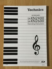 Bedienungsanleitungen Technics Keyboard KN 6500 und KN 2400