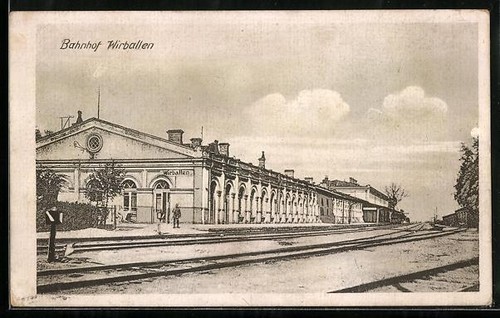 Ansichtskarte wirballen blick - ansichtskarte,