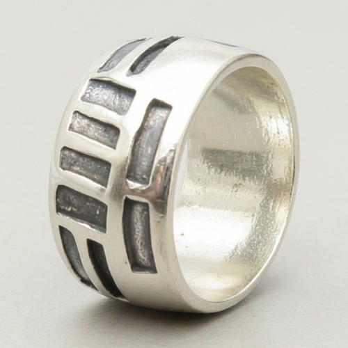 Sterling silber ring band - , 925