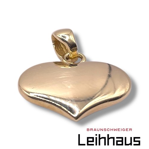 Herz anhänger 14k 585er - anhänger,