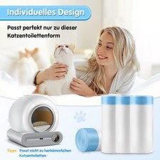 4pcs Katzenstreu Müllbeutel