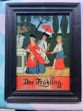 4 HINTERGLASBILDER