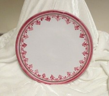 Töpferei Keck Keramik Ton Dessert Teller Landhausstil  Handarbeit 