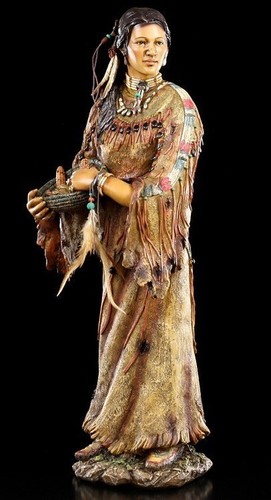 Indianer figur indianerin - -,