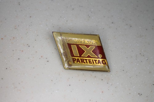 Abzeichen parteitag - abzeichen:, ix.
