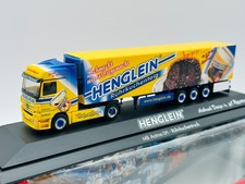 Herpa 120616 Henglein Rührkuchenteig MB Actros LH 02 V8 Kühlkoffer SZ in OVP