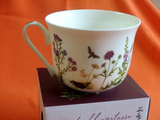 1 Porzellan Tassen Stockrosen