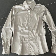 Robert Friedman Satin Bluse Gr. XL Champagner Farben Glänzend