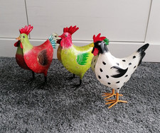 3 er Set Hühner/ Deko Figur