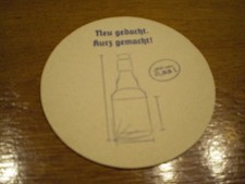 Bier Brauerei Bierdeckel Schumacher Düsseldorf 0,33 l