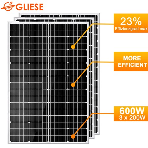 600w solarmodul solarpanel - 600w, pv