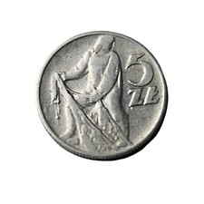 5 Zlotych Münze 1959 Polen