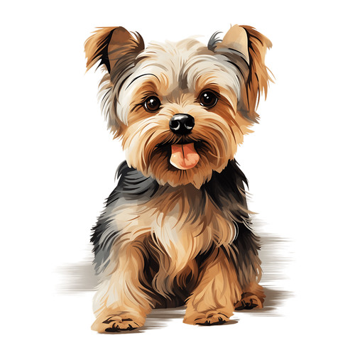 Xxl 18x18 yorkshire terrier - cm,