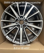 BMW Alufelge M Sternspeiche 512 8x18 F45 F46 6851786