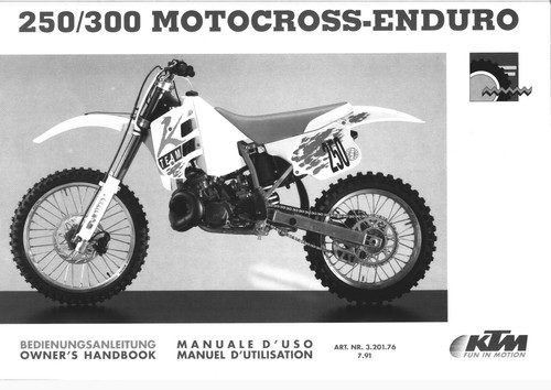 Werkstatthandbuch ktm 300 - werkstatthandbuch,