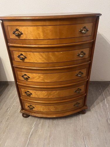 Antike massivholzkommode mit - massivholzkommode, 5