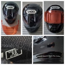 Shoei X-Spirit Helm, Gr.: XS, Motorrad-Helm, Integralhelm,plus Visier + Pinlock 