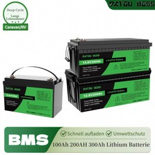12V 100Ah 200AH 300Ah Lithium