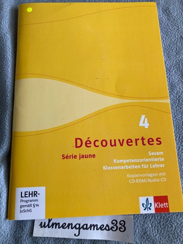 Decouvertes jaune sesam - jaune,