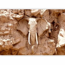 3D EFFEKT ELEFANT TIER STEIN