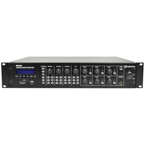 Adastra rm406 zonen 100 - 6-zonen,