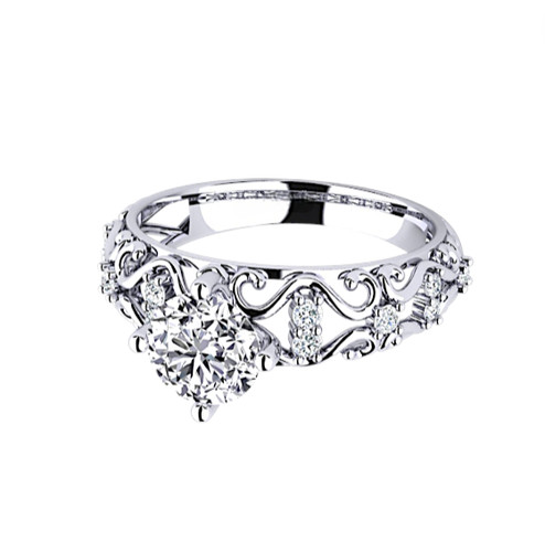 Diamant damen verlobungsring - damen,