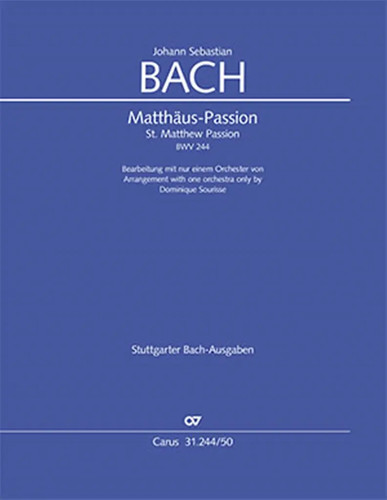 Matthäus passion bwv - matthäus-passion,