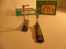 Piko - 2-flg. Form-Hauptsignal + Form-Vorsignal  - 2 St. - prima - TT - OVP