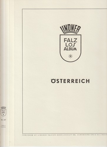 Lindner falzlos vordruck 207 - lindner,