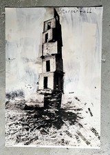 Anselm Kiefer - Sternenfall - ORIGINAL EXPO POSTER - Monumenta - PARIS, 2007