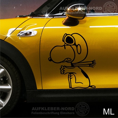 Snoopy baron auto aufkleber - auto,