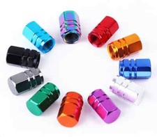 Ventilkappen Ventildeckel Alu Reifen Ventil Pkw Auto KFZ Motorrad Fahrrad Rad