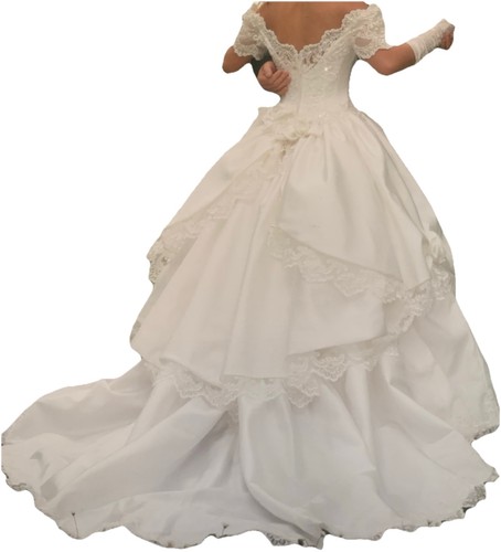 Brautkleid vintage creme - vintage,