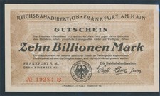 Banknoten frankfurt main - banknoten, frankfurt/main