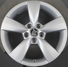 1x Alufelge Skoda Fabia 5J 6Jx15 ET38 5JA601025 (2)