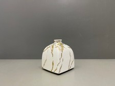 KPM Berlin kleine Vase Goldmalerei Golddekor Gold Reichsapfel 1.Wahl H:11,5cm